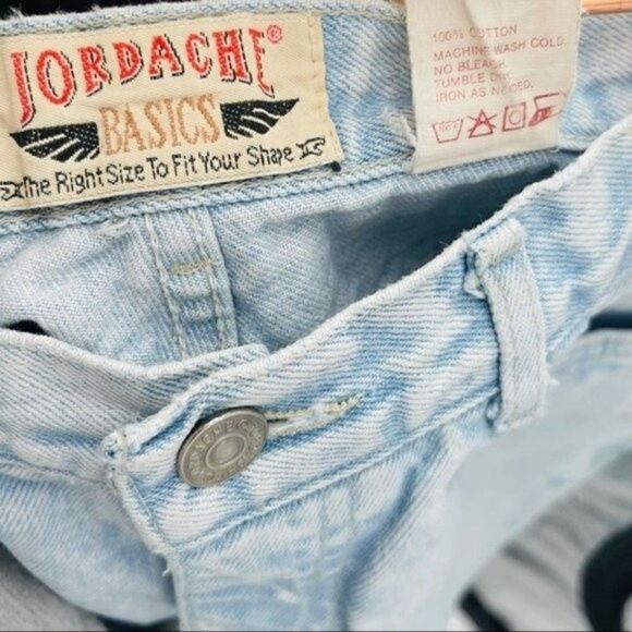 Vintage Jordache blue mom jeans size 11 or 28 light wash BoxD - Picture 9 of 10